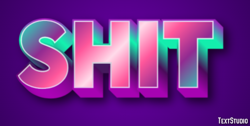 Shit Text Effect