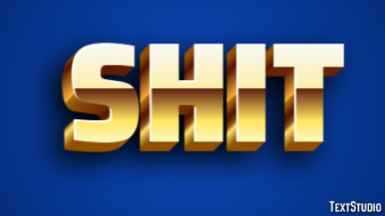 Shit Text Effect