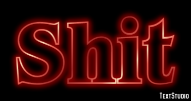 Shit Text Effect
