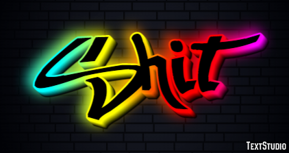 Shit Text Effect