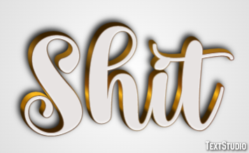Shit Text Effect