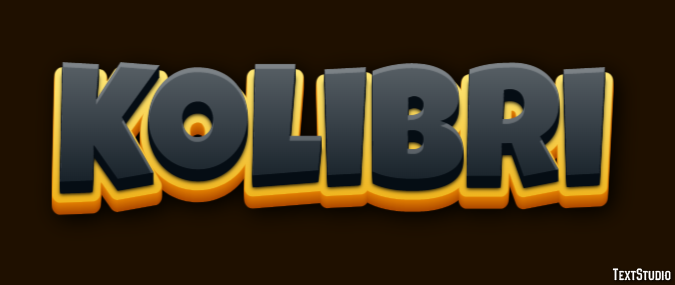 Kolibri Texteffekt
