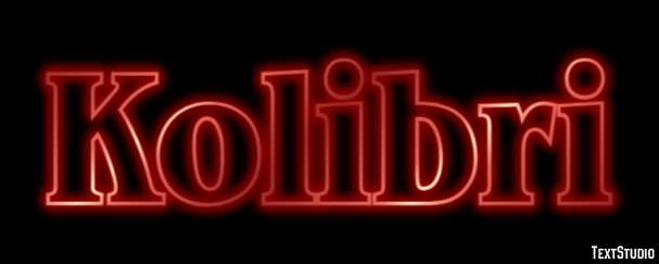 Kolibri Texteffekt
