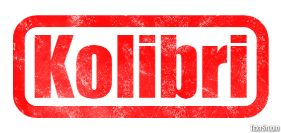 Kolibri Efecto de texto