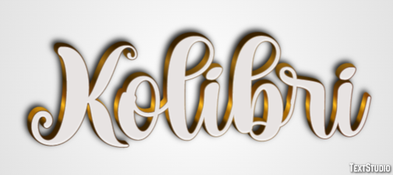 Kolibri Texteffekt