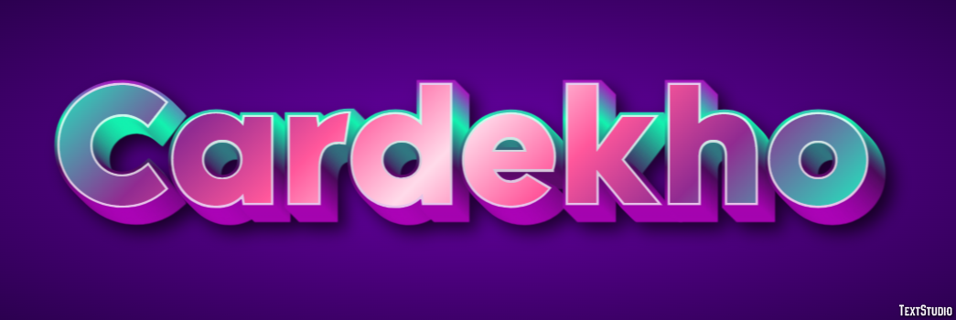 Cardekho Texteffekt