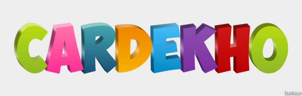 Cardekho Texteffekt