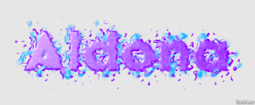 Aldona Text effect