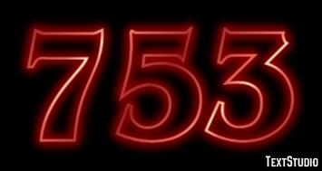 753 Text Effect