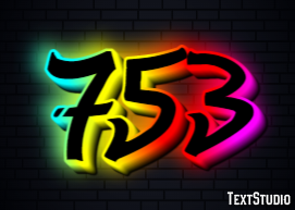 753 Text Effect