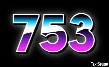 753 Text Effect