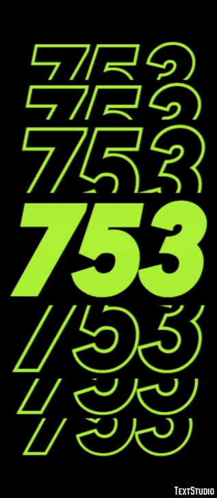 753 Text Effect