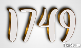1749 Efekt tekstowy