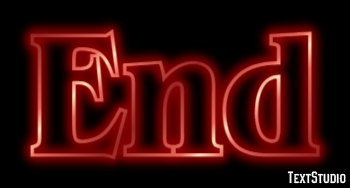 End Texteffekt