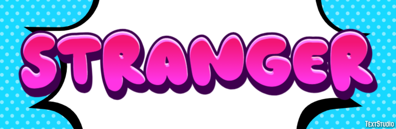 Stranger Text Effect