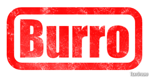 Burro Efecto de texto