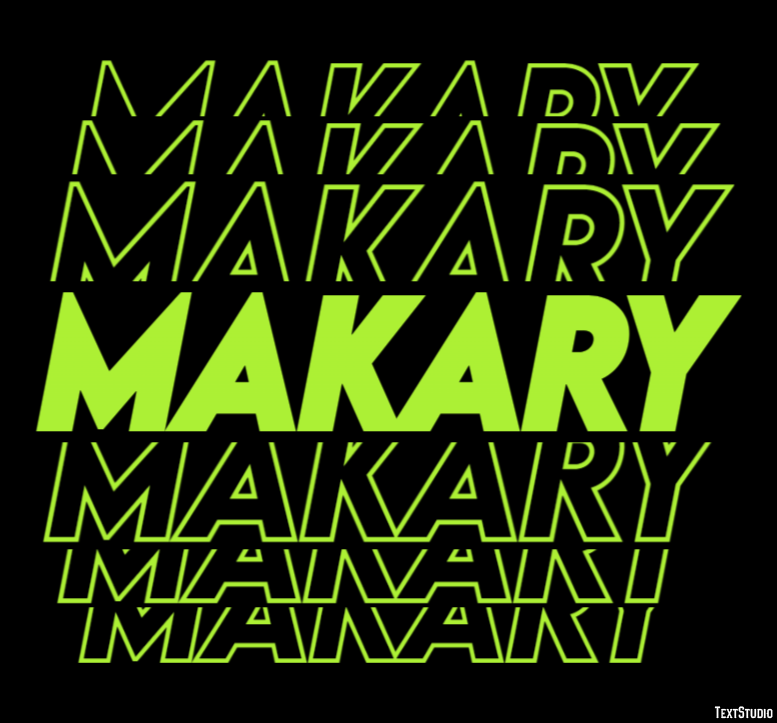 Makary Эффект текста