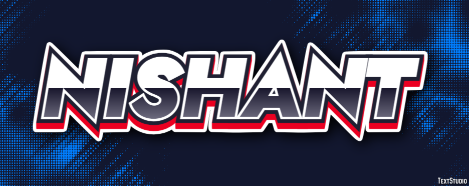 Nishant Text effect