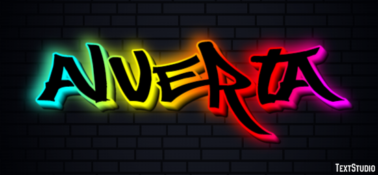 Alverta Text Effect