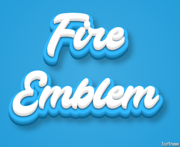 Fire Emblem Effetto testo