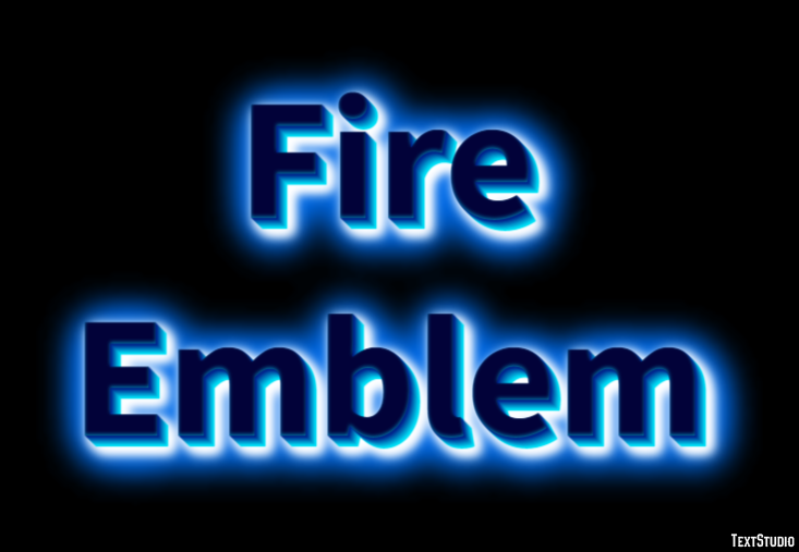 Fire Emblem Effetto testo