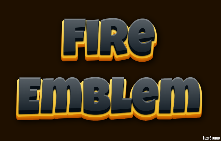 Fire Emblem Effetto testo
