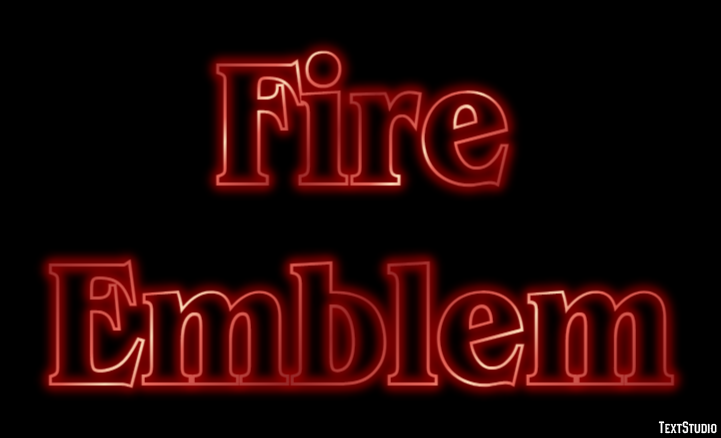 Fire Emblem Effetto testo