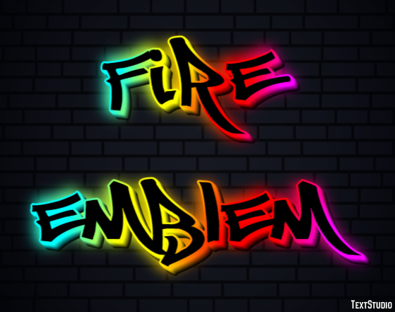 Fire Emblem Effetto testo