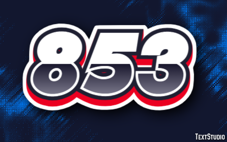 853 テキスト効果