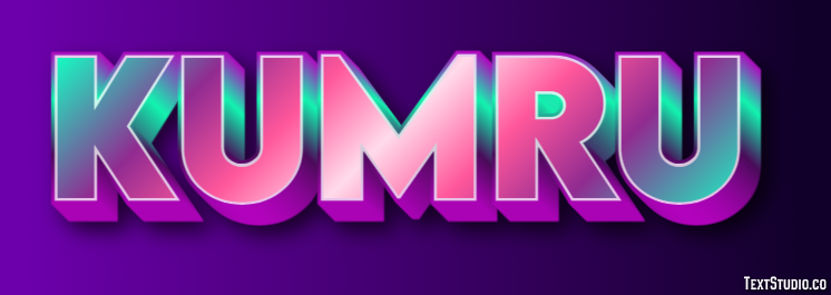Kumru Efeito de texto