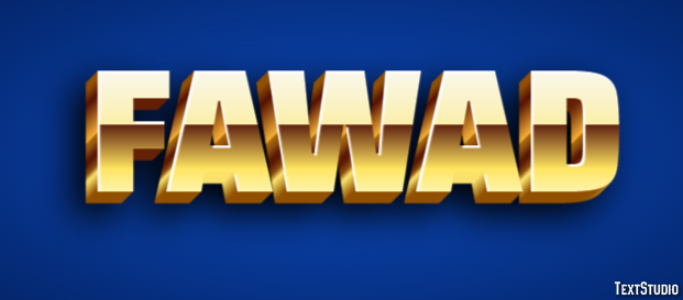Fawad Text effect
