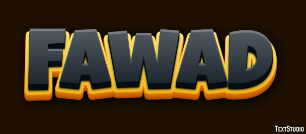 Fawad Text effect