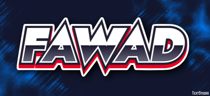 Fawad Text effect