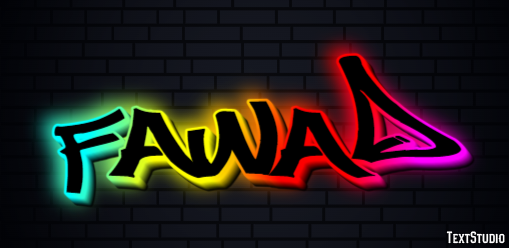 Fawad Text effect