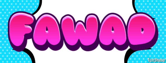 Fawad Text effect