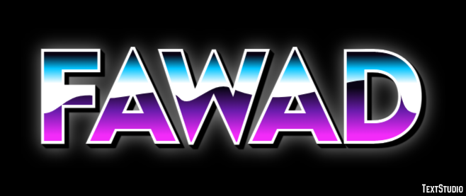 Fawad Text effect