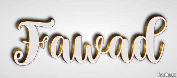 Fawad Text effect
