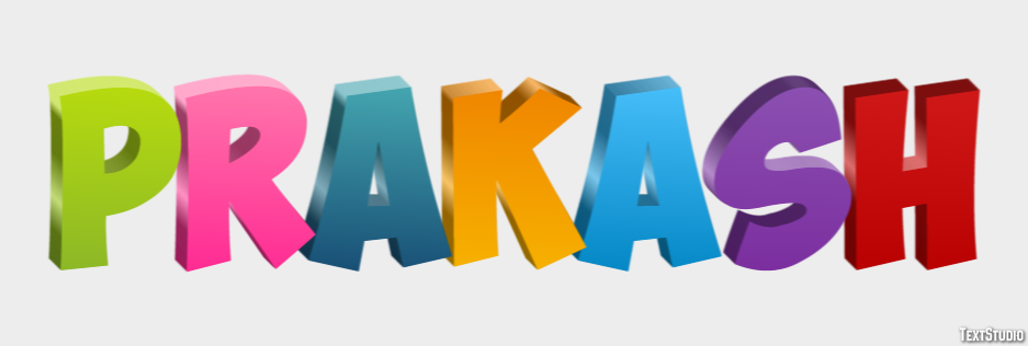 Prakash Effet de Texte