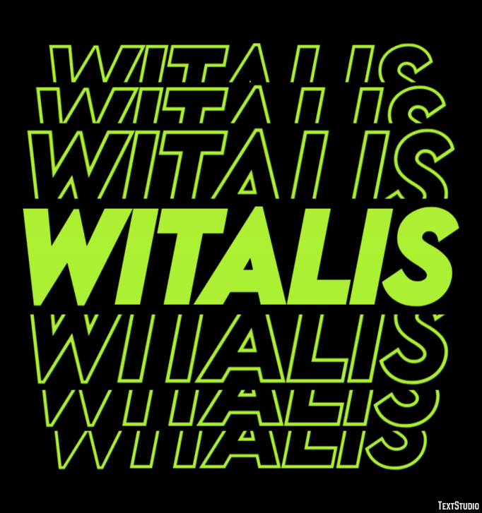 Witalis Efekt tekstowy