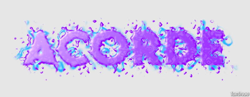 Acorde Efeito do texto