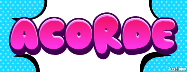 Acorde Efeito do texto