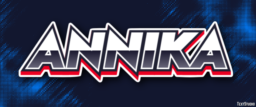 Annika Text effect