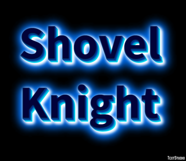 Shovel Knight Текстовый эффект