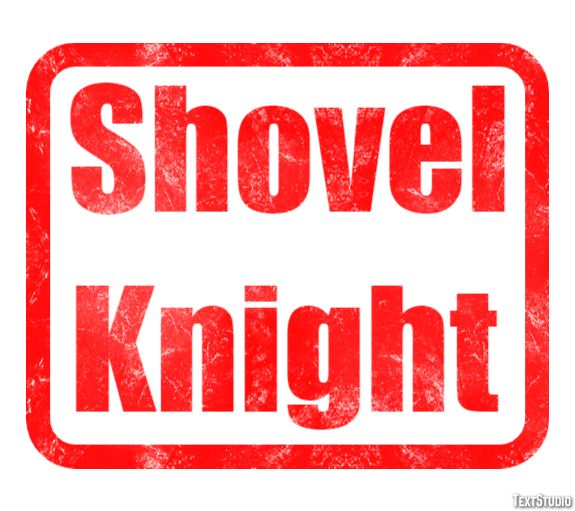 Shovel Knight Текстовый эффект