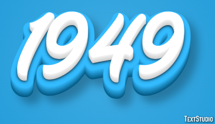 1949 Text Effect