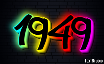 1949 Text Effect