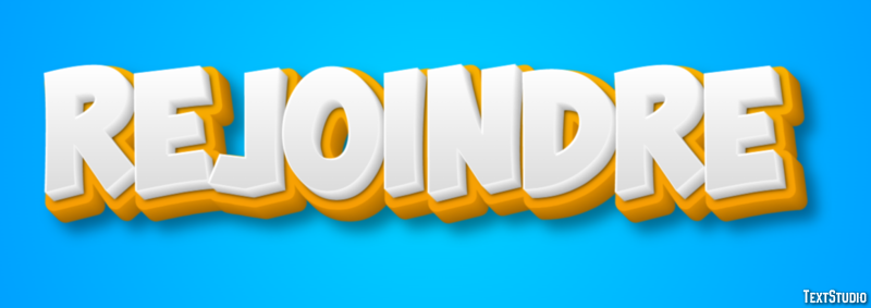 Rejoindre Text Effect