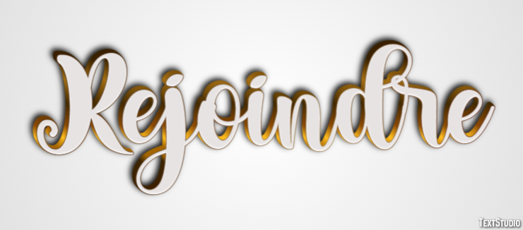 Rejoindre Effet de texte