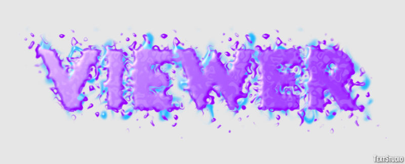Viewer Text Effect