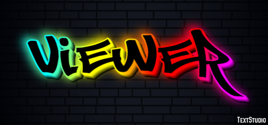 Viewer Text Effect